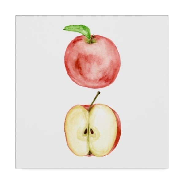 Trademark Fine Art Melissa Wang 'Love Me Fruit Viii' Canvas Art, 18x18 WAG07422-C1818GG
